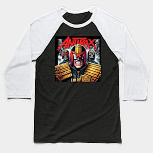 Judge Dredd Death Stalks Baseball T-Shirt